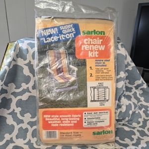 New Sarlon Aluminum Outdoor Folding Chair Renew Kit - Nylon Webbing Reconditioni